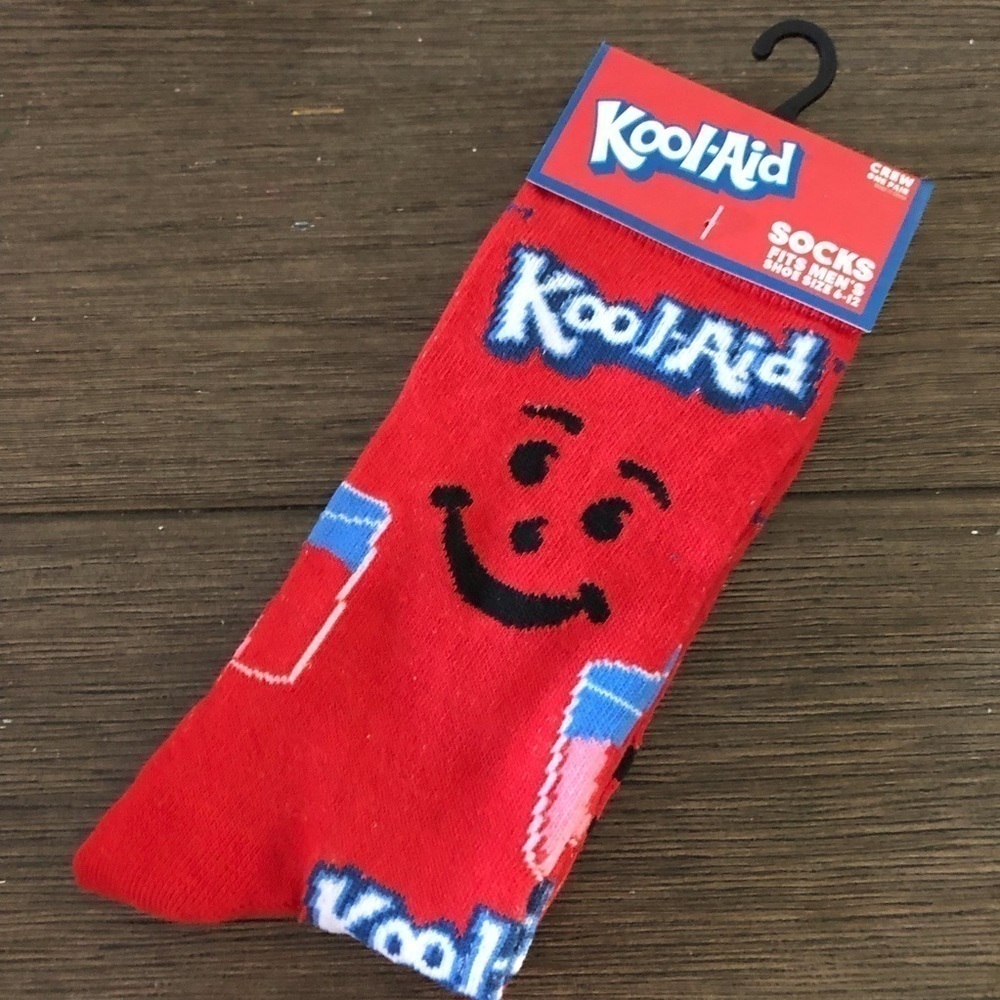 Kool-Aid men’s crew socks size 6-12